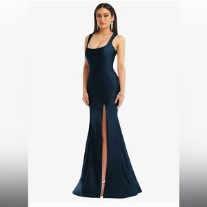 Dessy Midnight blue Evening Gown NWT XXS